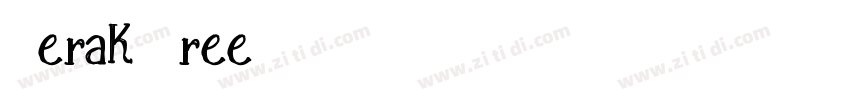 Merak Free字体转换